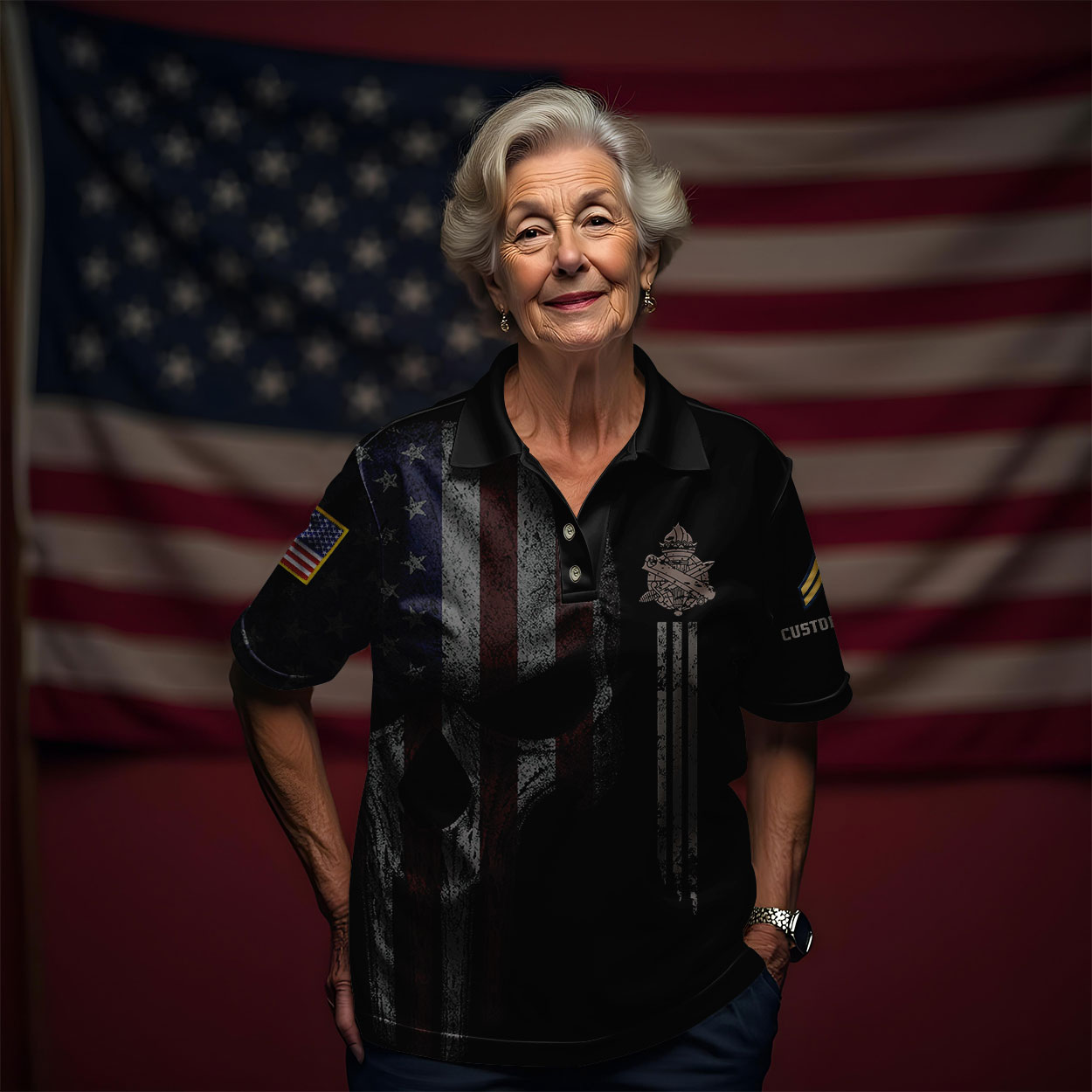 Army Branch Don't Take Freedom For Granted Our Womens Polo shirts Army Branch Don't Take Freedom For Granted Our Womens Polo shirts